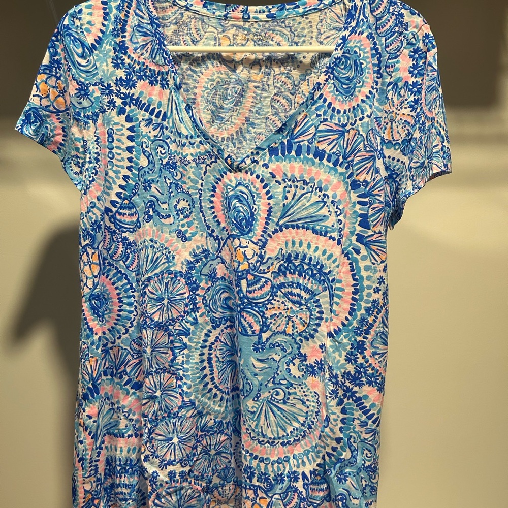 Lilly Pulitzer Etta V-Neck Top